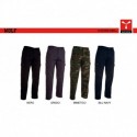 Pantalone WOLF PAYPER uomo imbottito e multi-tasche cotone twill 280gr