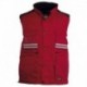 Gilet FLIGHT PAYPER uomo imbottito multi-tasche con dettagli a contrasto pongee 240t 180gr