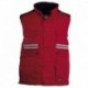 Gilet FLIGHT PAYPER uomo imbottito multi-tasche con dettagli a contrasto pongee 240t 180gr