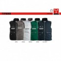 Gilet TYPHOON PAYPER uomo imbottito multi-tasche con dettagli a contrasto techno cotton 170gr