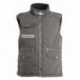 Gilet TYPHOON PAYPER uomo imbottito multi-tasche con dettagli a contrasto techno cotton 170gr