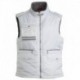 Gilet TYPHOON PAYPER uomo imbottito multi-tasche con dettagli a contrasto techno cotton 170gr