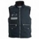 Gilet TYPHOON PAYPER uomo imbottito multi-tasche con dettagli a contrasto techno cotton 170gr