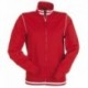 Felpa DERBY LADY PAYPER donna full zip doppio cursore con dettagli in contrasto dry-tech garzata 300gr