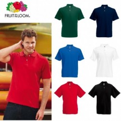 FR632140 POLO FRUIT MANICA CORTA UOMO ORIG SCREEN STAR 100% COTONE