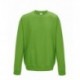 AWDIS JH030 JUST HOOD FELPA GIROCOLLO .80%Cotone .20%Poliestere MANICHE LUNGHE UOMO