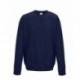 AWDIS JH030 JUST HOOD FELPA GIROCOLLO .80%Cotone .20%Poliestere MANICHE LUNGHE UOMO