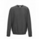 AWDIS JH030 JUST HOOD FELPA GIROCOLLO .80%Cotone .20%Poliestere MANICHE LUNGHE UOMO