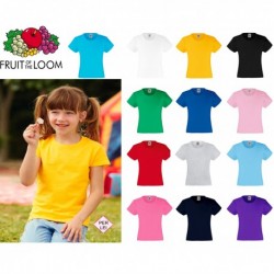 T-SHIRT BAMBINA FR610050 VALUEWEIGHT BAMB. 100% MANICA CORTA COTONE BELCOR