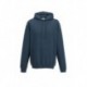 AWDIS FELPA UOMO CON CAPPUCCIO JUST .COLLEGE HOODIE 80%COTONE 20%POLIESTERE PASSANTE PER CUFFIE MANICHE LUNGHE UOMO