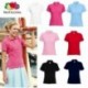 FRUIT POLO DONNA MANICA CORTA FR635600 97%COTONE 3%ELASTANE