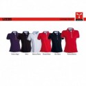 Polo LEEDS LADY Payper donna manica corta con dettagli in contrasto jersey 175gr