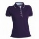 Polo LEEDS LADY Payper donna manica corta con dettagli in contrasto jersey 175gr