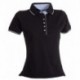 Polo LEEDS LADY Payper donna manica corta con dettagli in contrasto jersey 175gr