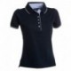 Polo LEEDS LADY Payper donna manica corta con dettagli in contrasto jersey 175gr