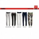Pantalone DANCE LADY PAYPER donna in felpa con polsino alla caviglia french terry 300gr