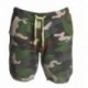 Bermuda COMBAT PAYPER uomo e shorts in felpa con cordino e profilo in contrasto felpa french terry 200gr