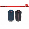 Gilet SOUTH 2.0 PAYPER unisex imbottito full zip a contrasto predisposizione cavi smartphone 105gr