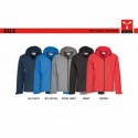 Soft-shell GALE PAYPER uomo ergonomica con cappuccio a coullisse e full zip 3000mm/3000mvp