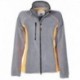 Giacca ASPEN+ LADY PAYPER donna in pile bicolore e con zip intera manica reglan 280gr