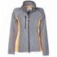 Giacca ASPEN+ LADY PAYPER donna in pile bicolore e con zip intera manica reglan 280gr