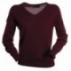 Maglione BUSINESS LADY PAYPER donna con collo a v e manica lunga mix cotone/lana 280gr 12g