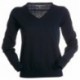 Maglione BUSINESS LADY PAYPER donna con collo a v e manica lunga mix cotone/lana 280gr 12g