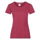 T-SHIRT VALUEWEIGHT DONNA FRUIT OF THE LOOM TUTTI I COLORI MAGLIA FR613720 LADY FIT SAGOMATA