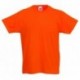 T-SHIRT BAMBINO FR610330 FRUIT VALUEWEIGHT KIDS 100% COTONE MANICA CORTA