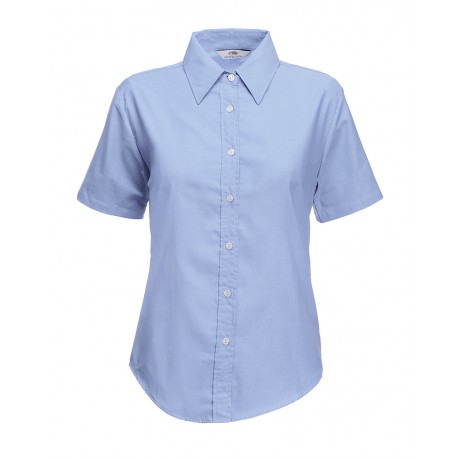 Camicia FR650000 LADY.DONNA OXFORD M/C 70%C 30%P