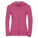 Felpa JE284F RUSSELL Donna Ladies' HD Zipped Hood Sweat