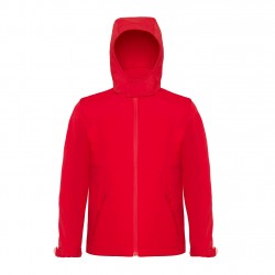 Giacca B&C BCJK969 Bambino Hood Softshell/kids 94%P 6%E