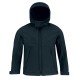 Giacca B&C BCJK969 Bambino Hood Softshell/kids 94%P 6%E