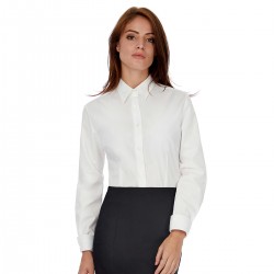 Camicia Donna B&C BCSWP43 POPLINE