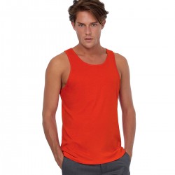 T-Shirt Uomo B&C BCTM072 Inspire Tank T /men 100% COTONE