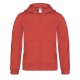 Felpa B&C Bambino BCWK682 con CAPPELLO e ZIP KID 80%C 20%P 280 g/m2