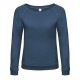 Felpa Donna B&C BCWWD23 DENIM STARLIGHT WOMEN 80%C 20%P