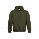 Felpa Uomo B&C BCWU620 Unisex BC HOODED C/C G.260 80/20