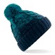 Cuffia BEECHFIELD B459 D cappello Unisex Berretto Ombré 100% acrilico