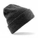 Cuffia BEECHFIELD B425 U Unisex Heritage Beanie in maglia doppio strato costine