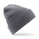 Cuffia BEECHFIELD B425 U Unisex Heritage Beanie in maglia doppio strato costine