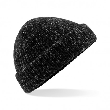 Cuffia BEECHFIELD B429 U Unisex Glencoe Beanie con risvolto doppio strato