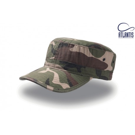 Cappello ATLANTIS ATARCA Unisex U ARMY 100% COTONE RIP-STOP