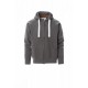 Felpa manica reglan DALLAS+ PAYPER uomo full zip con cappuccio garzata 300gr