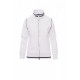 Felpa DERBY LADY PAYPER donna full zip doppio cursore con dettagli in contrasto dry-tech garzata 300gr