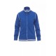 Felpa DERBY LADY PAYPER donna full zip doppio cursore con dettagli in contrasto dry-tech garzata 300gr