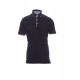 polo cambridge payper uomo manica corta con dettagli in contrasto jersey 175gr