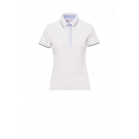 Polo LEEDS LADY Payper donna manica corta con dettagli in contrasto jersey 175gr