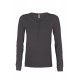 t-shirt harbour lady payper donna manica lunga con apertura con bottoni jersey 150gr
