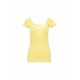t-shirt florida payper donna ampio scollo con manica corta stretch jersey 135gr